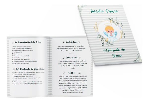 30 Livrinhos De Orações Lembrancinha Batizado - Image 2