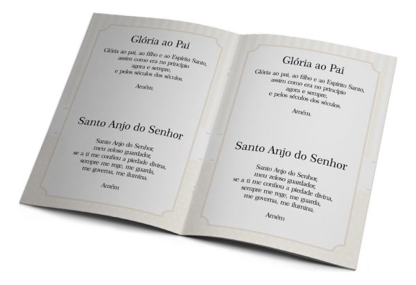 20 Livrinhos De Oração Lembrancinha Batizado - Image 3