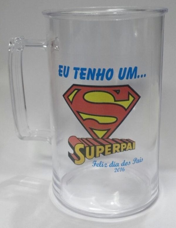 20 Canecas De Chopp Acrílico De 450ml Personalizadas! - Image 5