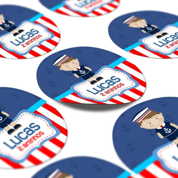 500 Adesivos Personalizados 5x5 Latinhas Tubetes Caixinhas - Image 5