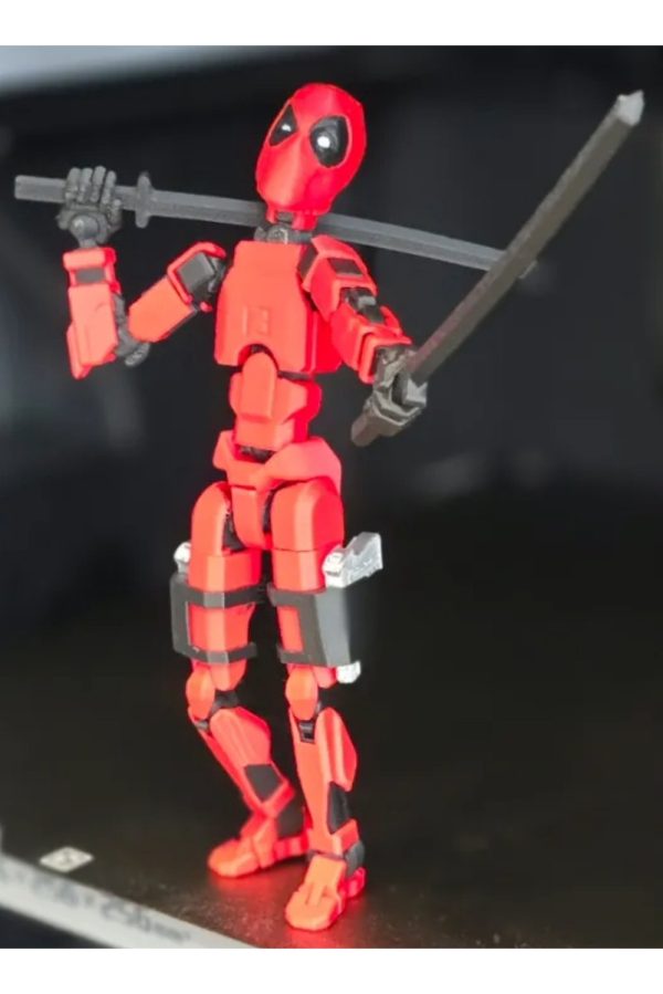 Boneco Dummy 13 - Deedpool - Multi Articulado + Brinde - Image 6