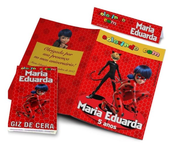 25 Kits Revistinhas Colorir + Giz De Cera Personalizados - Image 3