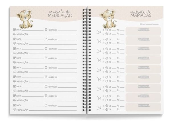 Caderneta De Vacinação E Livro Do Bebê Ursinho Baloeiro - Image 3