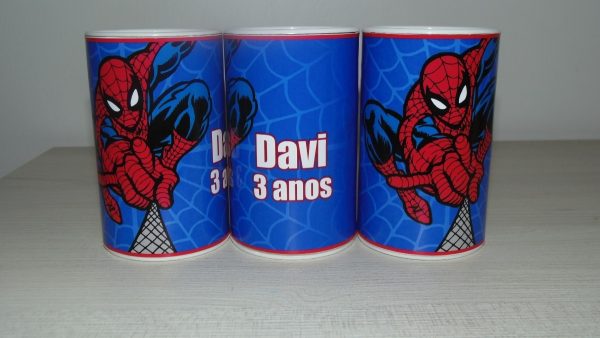 Cofrinho Personalizado Homem Aranha 20 Uni - Image 3