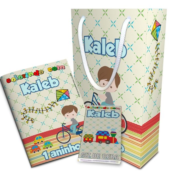 80 Kits Colorir Revistinha E Giz Com Sacolinhas 12x20 - Image 9