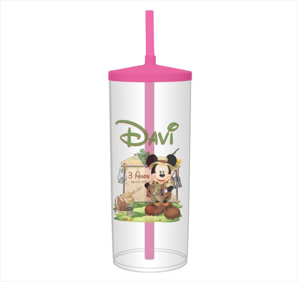 95 Copo Personalizado Mickey Safari Q032 0543 - Image 8