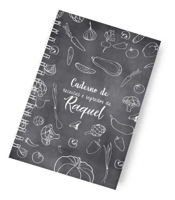 Caderno De Receitas Personalizado Capa Dura - Image 6