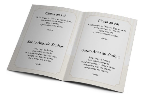 10 Livrinhos De Oração Lembrancinha Batizado - Image 6
