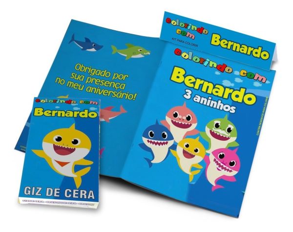 110 Kits Colorir Revistinhas + Giz De Cera Personalizados - Image 6