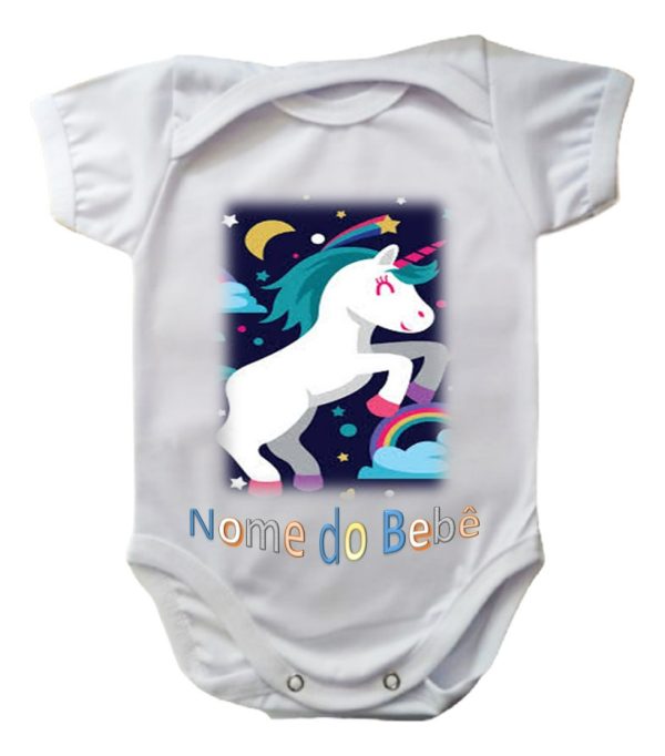 Body Bebe Unicornio Cavalo Menino - Image 5