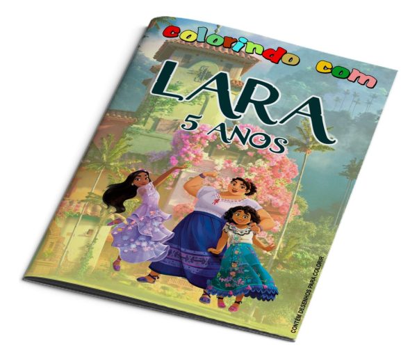 10 Revistinhas De Colorir Encanto Personalizada 15x20