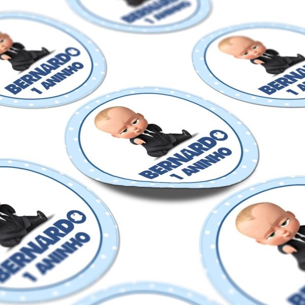 Kit Com 100 Adesivo Personalizado Lembrancinha Promoção - Image 4