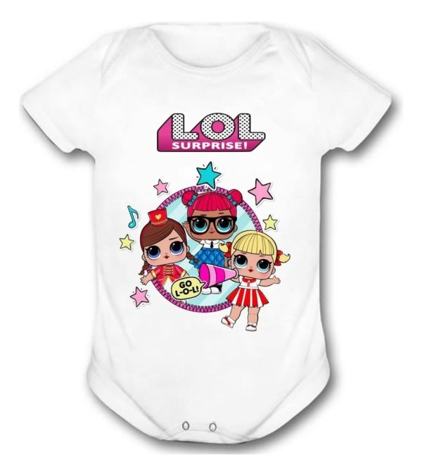 Body Bebe Boneca Lol Surprise Pequenas Rebeldes