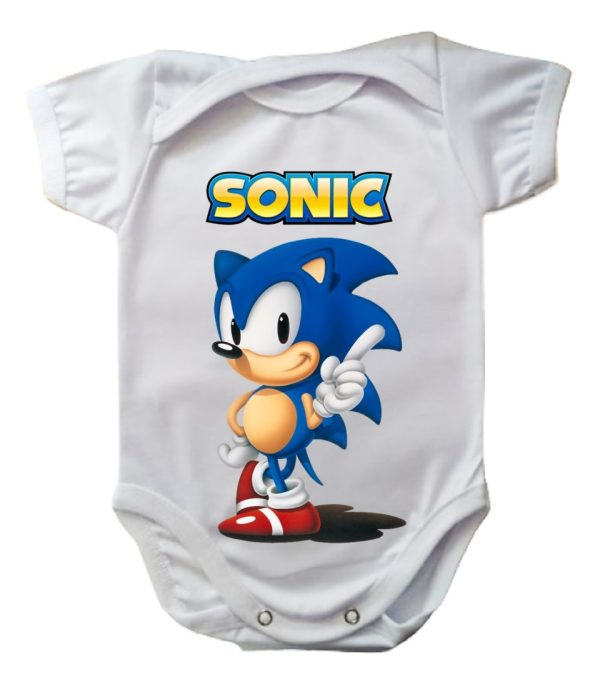 Body De Bebê Sonic