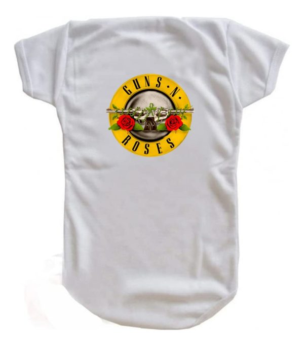 Body Bebe Guns N Roses Banda Hard Rock Música Caveira - Image 2