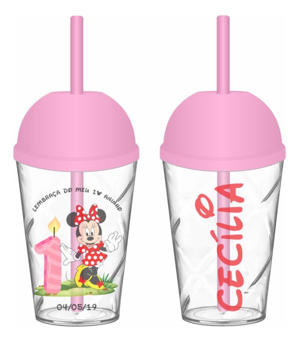 40 Copo Personalizado Minnie C331 0554