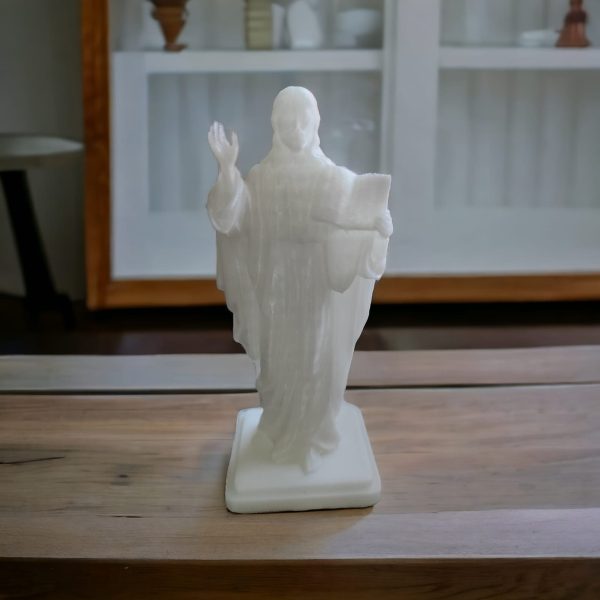 Imagem Estatua Jesus Cristo 14cm *brilha No Escuro* - Image 2