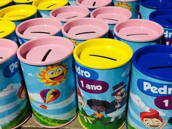 25 Cofrinhos Personalizado Do Mundo Bita - Image 5