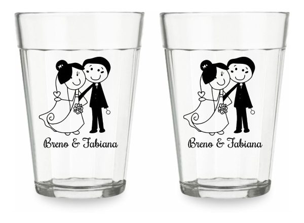 10 Copos Lagoinha/americano 180ml Acrílico Personalizado