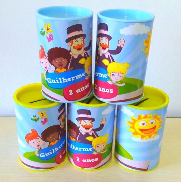 25 Cofrinhos Personalizado Do Mundo Bita - Image 2