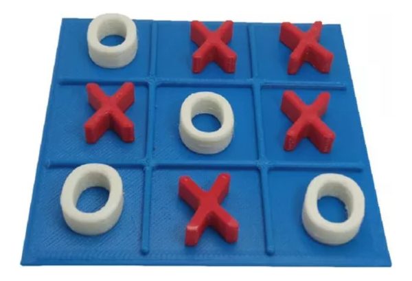 Tabuleiro Jogo Da Velha Feito Em Impressora 3d