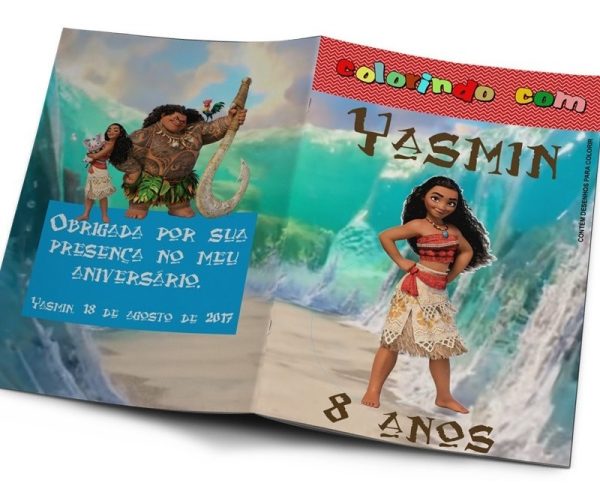30 Kits Colorir Revistinha+giz De Cera Personalizados Grande