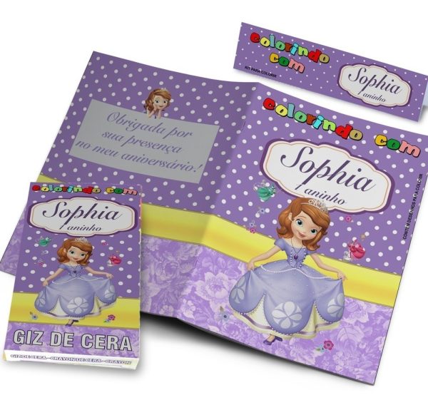 30 Kits Revistinhas Colorir + Giz De Cera Personalizados - Image 6