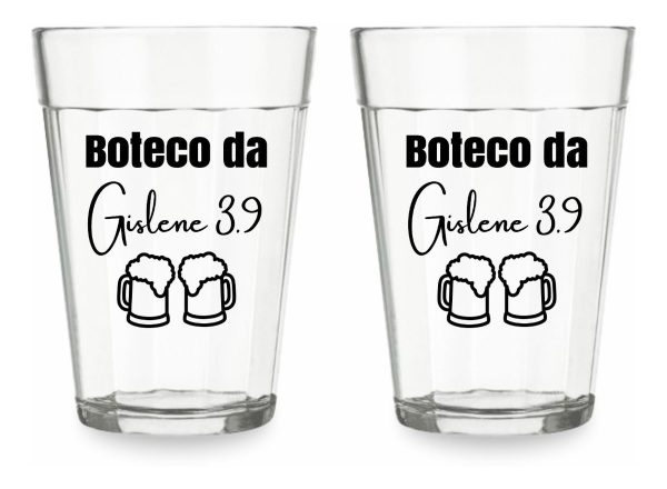 10 Copos Lagoinha/americano 180ml Acrílico Personalizado - Image 2