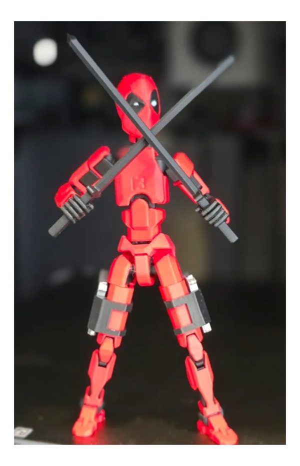 Kit 2 Bonecos Dummy 13 - Deadpool-wolverine Multiarticulados - Image 4