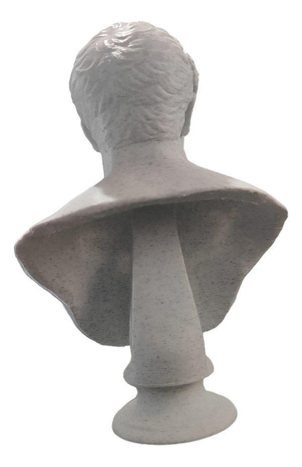 Escultura Busto Marco Antonio General Romano - 15cm - Image 4