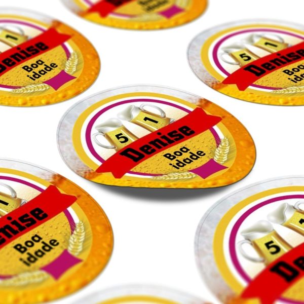 60 Rótulos Adesivos Personalizados Boteco 5x5