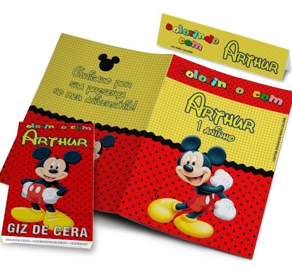 100 Kits Revistinhas De Colorir E Giz De Cera Personalizados - Image 5