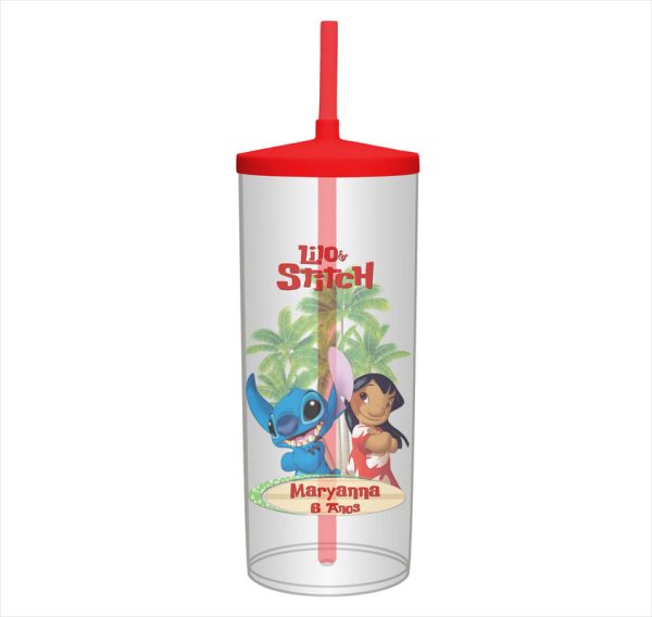 35 Copo Personalizado Lilo & Stitch Q037 0948