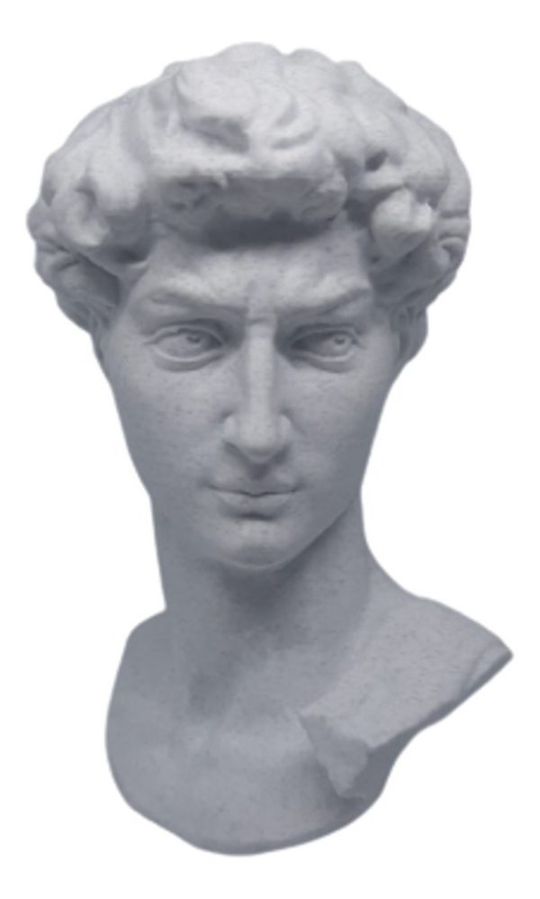 Escultura Busto Davi/david De Michelangelo (v2) - 15cm - Image 2