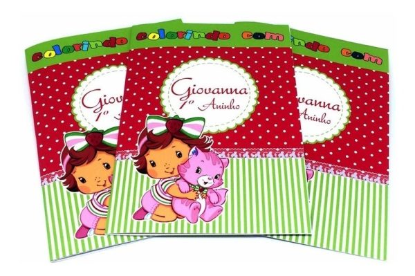 25 Kits Colorir Com Giz Personalizados 15x20 Promoção - Image 4