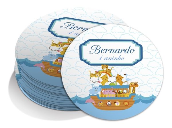 100 Tags Personalizadas Lembrancinhas Todos Os Temas - Image 4