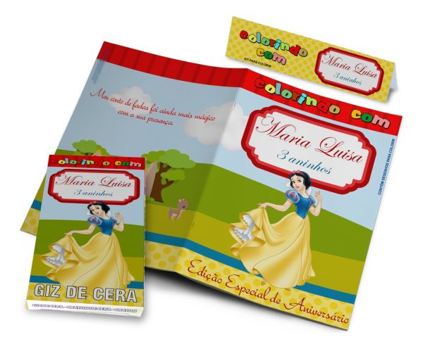 70 Kits Colorir + Revistinhas Giz De Cera Personalizados - Image 2