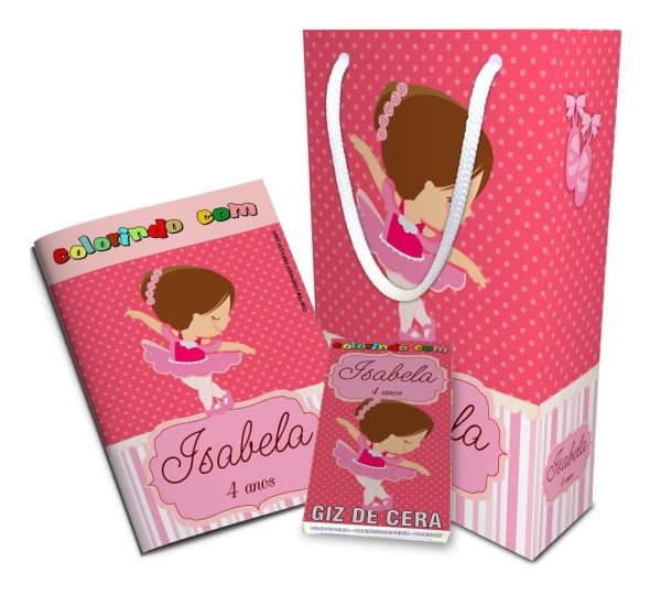 10 Kits Colorir Revistinha E Giz E Sacolinhas 12x20 - Image 6