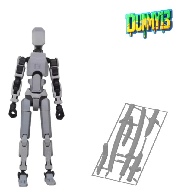 Boneco Dummy 13 - Multi Articulado + Brinde - Image 12