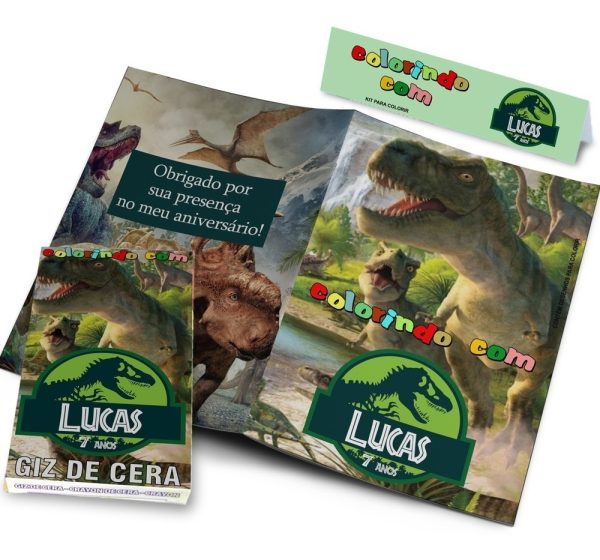 50 Kits Colorir Personalizados Revistinha + Giz De Cera - Image 4