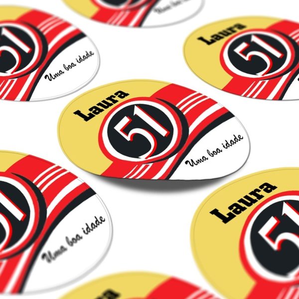 60 Rótulos Adesivos Personalizados Boteco 5x5 - Image 2