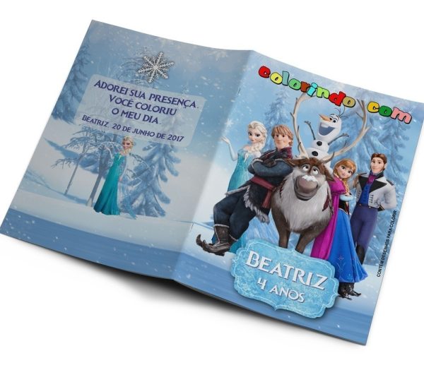 80 Revistinhas De Colorir Personalizada E Giz Circo Tam G - Image 7