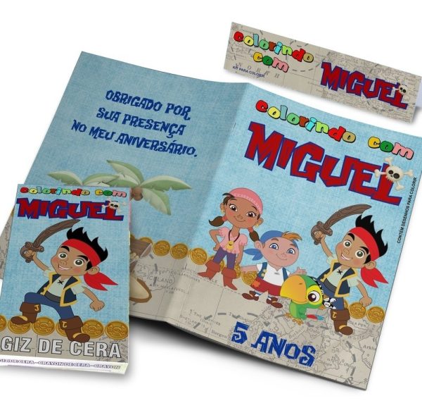 20 Kits Revistinhas Colorir E Giz Personalizados Circo - Image 6