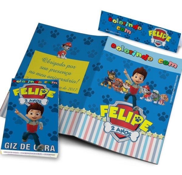 70 Kits Colorir Revistinha Com Giz Personalizados - Image 6