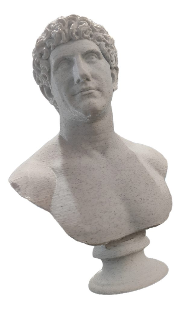 Escultura Busto Marco Antonio General Romano - 15cm - Image 2