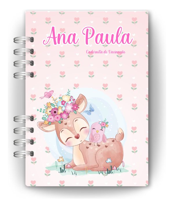 Caderneta De Vacinação Menina Personalizada Capa Dura - Image 12