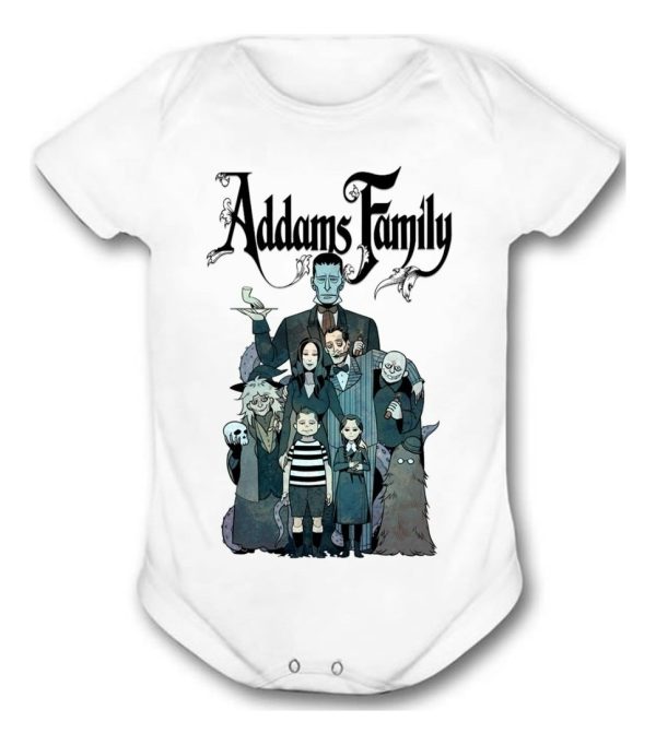 Body Bebe Família Addams 2