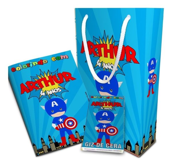 50 Kits Colorir Com Revistinha Giz E Sacolinhas 12x20 - Image 9