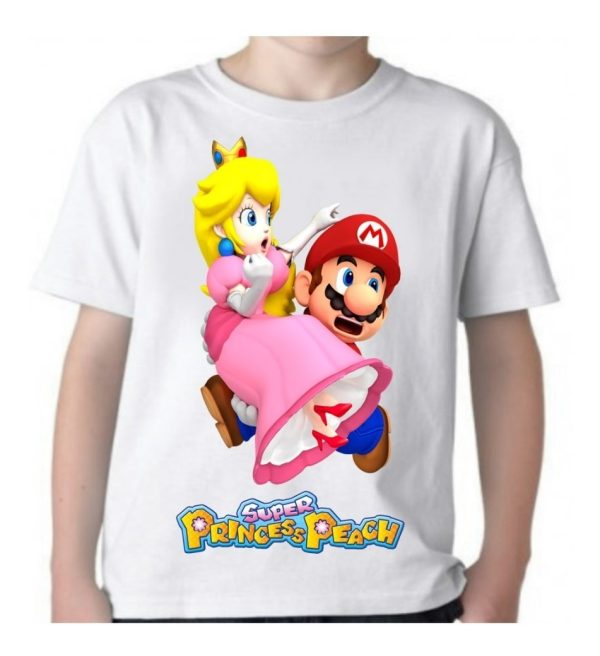 Body De Bebê Mario Bros E Princesa Peach - Image 4