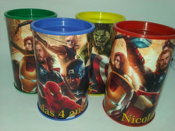 25 Cofrinho Personalizado Vingadores Ou Outros Temas - Image 2